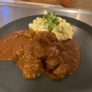 Wildschweingulasch